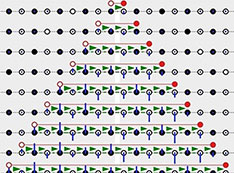 Time evolution of a quark-antiquark pair